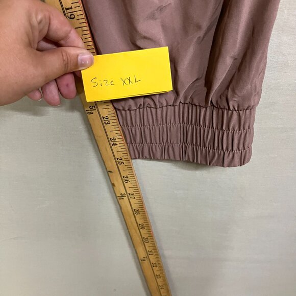 NWT All In Motion Women's Brown Active Light Mid-Rise Cargo Pockets Jogger Pants - Picture 16 of 16